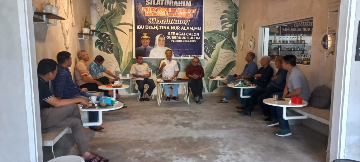 Maju Pilgub Sultra, Tina Nur Alam Dapat Dukungan dari Lintas Tokoh Masyarakat