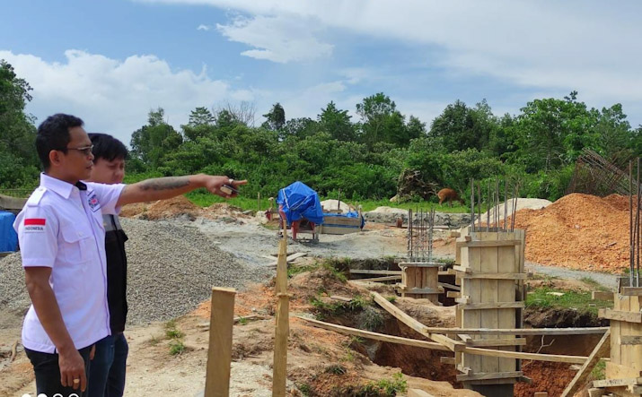 Pembangunan Kantor NasDem Konsel Terapkan Konstruksi Tahan Gempa Inovasi Anak Sulawesi