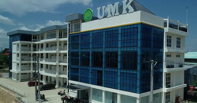Universitas Muhammadiyah Kendari (UMK), sebagai titik pusat pelaksanaan salat Idul Fitri. Foto: Istimewa.