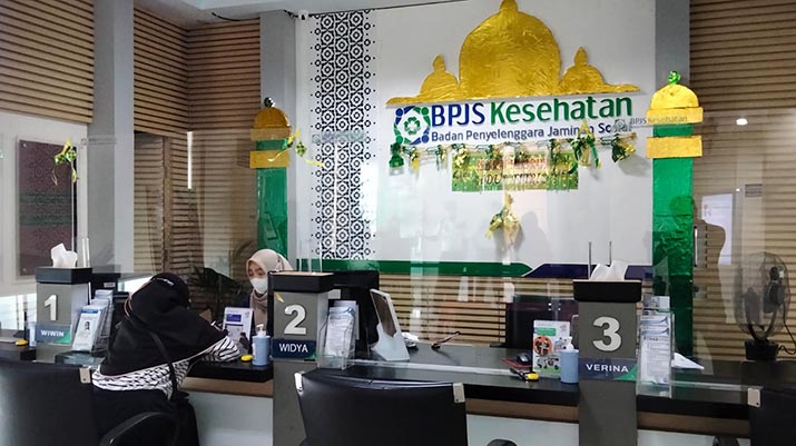 Kantor BPJS Kesehatan Cabang Kendari. Foto: Muh Ridwan Kadir/Detiksultra.com