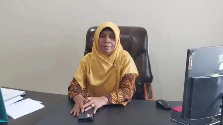 Kepala Bidang Penyelenggaraan Haji dan Umrah Kanwil Kementerian Agama Sultra. Foto: Sainal/Detiksultra.com