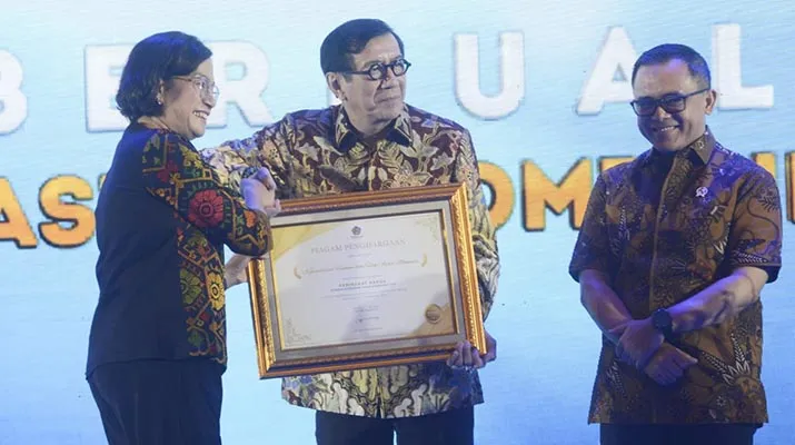 Kemenkumham Raih Penghargaan dari Kemenkeu Atas Kinerja Anggaran Terbaik 2022