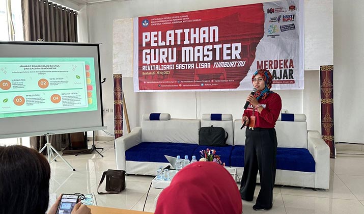 Lestarikan Bahasa Moronene, Kantor Bahasa Sultra Gelar Pelatihan Guru Master