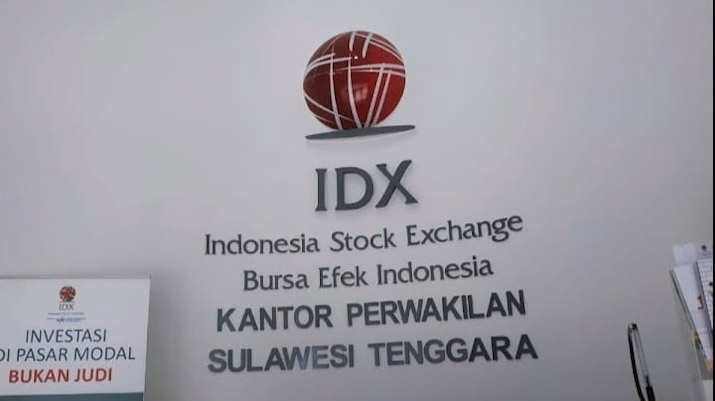 Ketgam: Kantor Bursa Efek Indonesia (BEI) Sultra. Foto: Istimewa