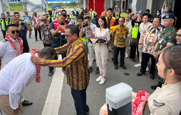 Maskapai Super Jet Air Resmi Mengudara di Sultra, Layani Rute Kendari-Makassar