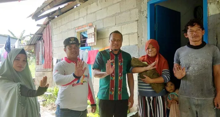 Penanganan Stunting, Diskominfo Kendari Kunjungi Keluarga Dampingannya
