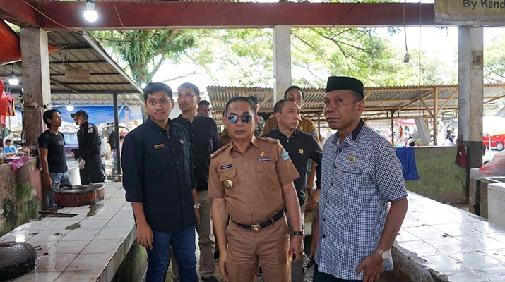 Butuh Perbaikan, DPRD Kendari Tinjau Paddys Market Kendari