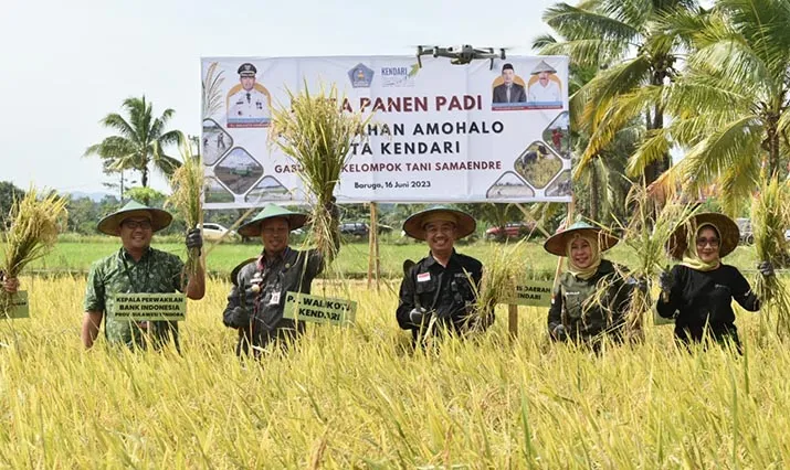Ikuti Pesta Panen, Pj Wali Kota Kendari Dorong Peningkatan Produktivitas Kendalikan Inflasi
