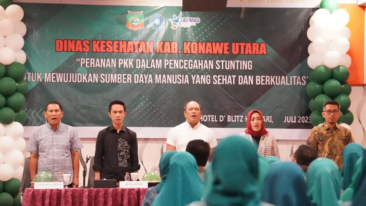 Pemda Konut Target Stunting Turun Hingga Nol Persen di Tahun 2024