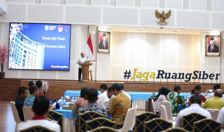 Wujudkan Tata Kelola Pemerintahan yang Baik, Ruksamin Tanda Tangani PKS Bersama BSSN RI