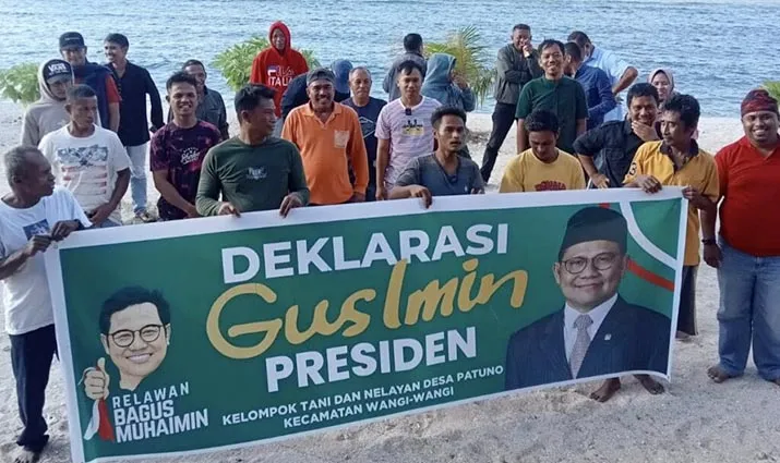 Kelompok Tani dan Nelayan Wakatobi Dukung Muhaimin Jadi Capres di Pilpres 2024