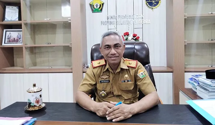 Kepala Dinas Perhubungan Sultra, Rajulan. Foto: Muh Ridwan Kadir/Detiksultra.com