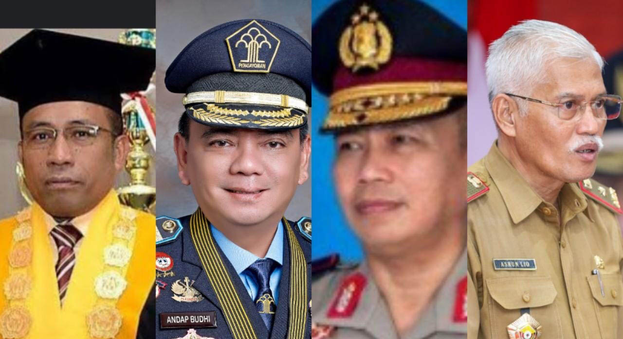 4 Calon Pj Gubernur Mencuat, Ada Nama Rektor UHO Kendari dan Mantan Kapolda Sultra