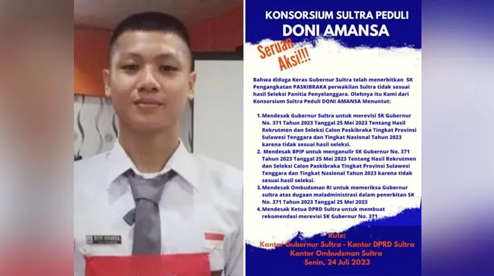 Besok Gabungan 4 Organisasi Bakal Gelar Aksi Demo, Bentuk Dukungan pada Doni Amansa