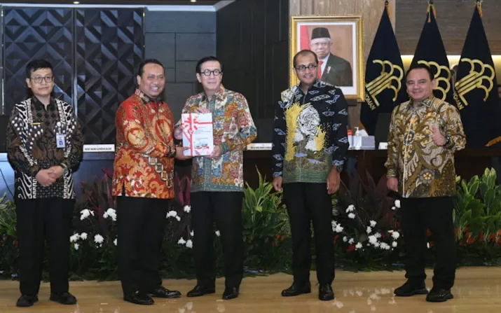 Kemenkumham Kembali Menerima Penghargaan Opini WTP
