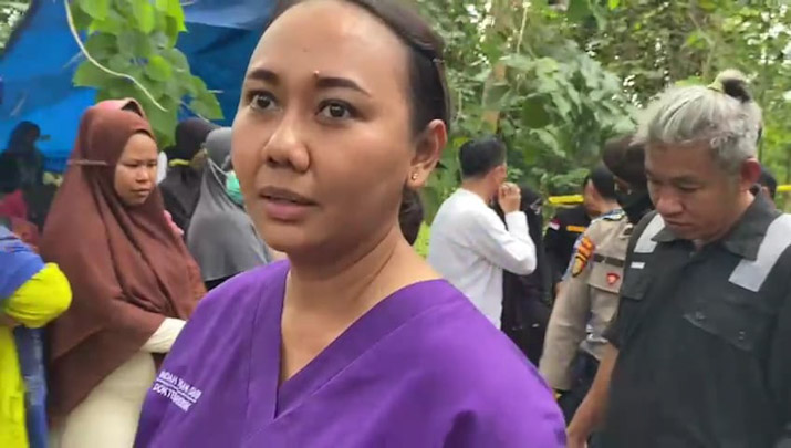 Ketua Tim Dokter Forensik RS Bahteramas Kendari, dr. Indah Wulan Sari