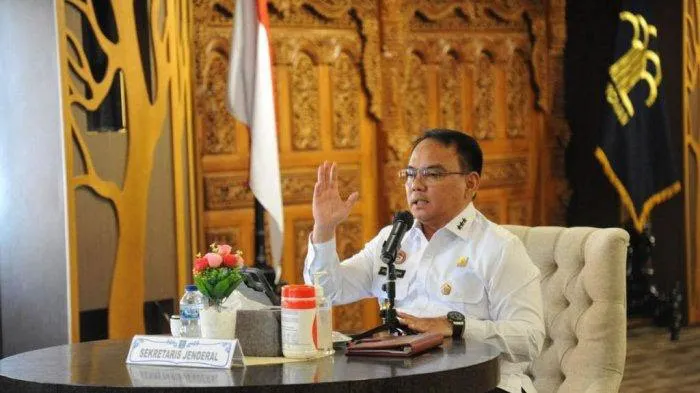 Sekretaris Jenderal Kementerian Hukum dan HAM, Komjen Pol. Andap Budhi Revianto. Foto: Istimewa.