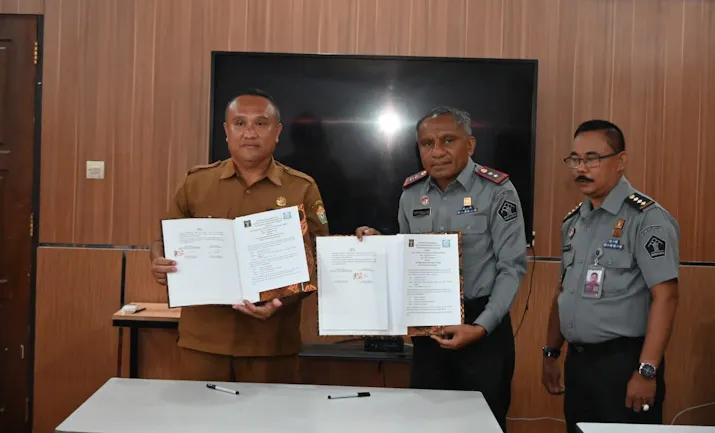 Kanwil Kemenkumham Sultra - SLB BF Mandara Jalin Kerja Sama Penyediaan Layanan Bagi Penyandang Disabilitas