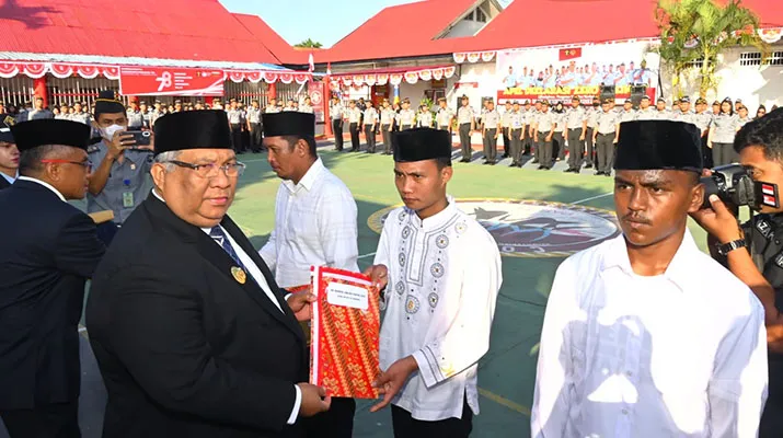 2.000 Narapidana Sultra Dapat Remisi di HUT ke-78 RI