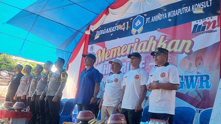 Meriahkan HUT Kemerdekaan dan Dukung Indonesia Bugar 2024, PT Anindya Gelar Lomba Poco-Poco