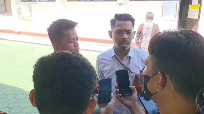 Kuasa Hukum AS, Muh. Aljebra Al Iksan Rauf. Foto: Sunarto/Detiksultra.com