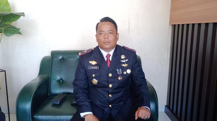 Kepala UPBU Bandara Sugimanuru M. Khusnuddin