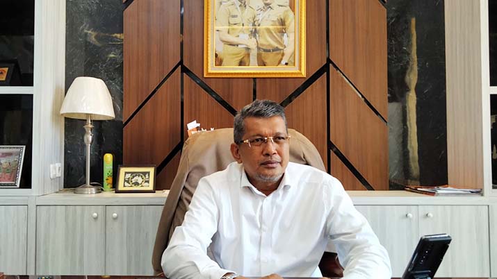 Kepala BPBD Sultra, Muhammad Yusup. Foto: Muh Ridwan Kadir/Detiksultra.com