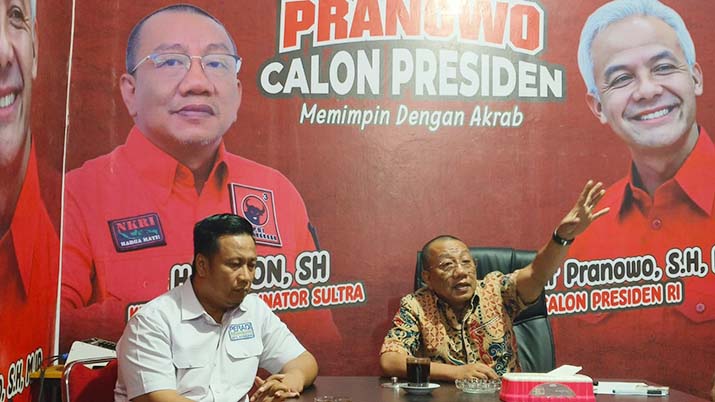 Partai Pengusung di Sultra Disebut Belum Maksimal Menangkan Ganjar Pranowo