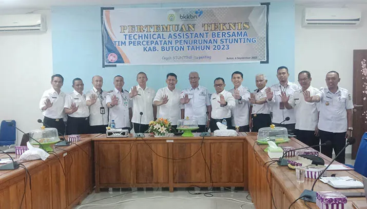 Kerja Kolaboratif, Pj Bupati Buton Minta Boomingkan Penanganan Stunting