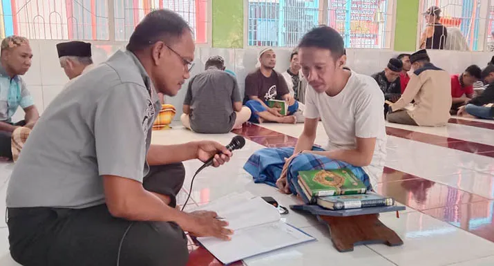 Lapas Baubau Gelar Pengajian Rutin untuk WBP
