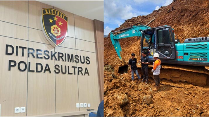 Polda Sultra Naikkan Status Kasus Dugaan Ilegal Mining PT BNP ke Tahap Penyidikan
