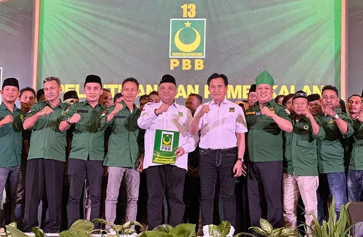 PBB Sultra Dorong Yusril Ihza Mahendra Dampingi Prabowo di Pilpres