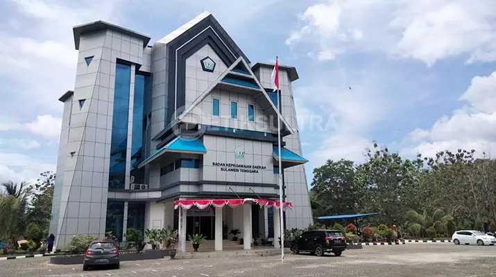 Kantor BKD Sultra. Foto: Muh Ridwan Kadir/Detiksultra.com