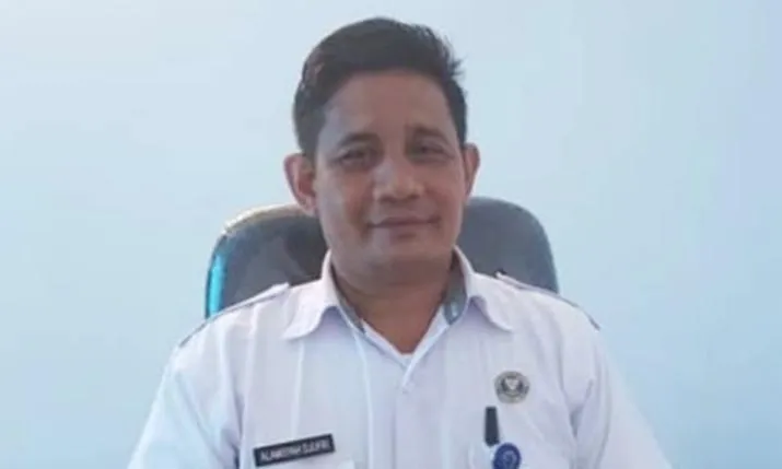 Kepala BNN Baubau, Alamsyah Djufri. Foto: Muh. Ian Handrian Syah/Detiksultra.com