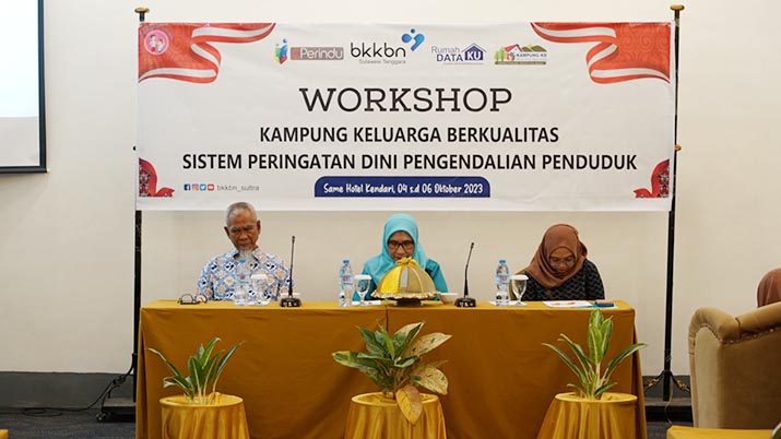 Workshop Kampung KB Sistem Peringatan Dini Pengendalian Penduduk