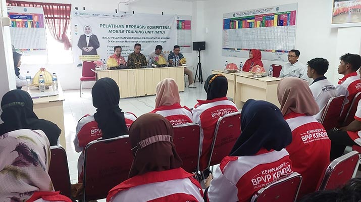 BPVP Kendari Tutup Tujuh Paket Pelatihan MTU di Tiga Kabupaten Berbeda