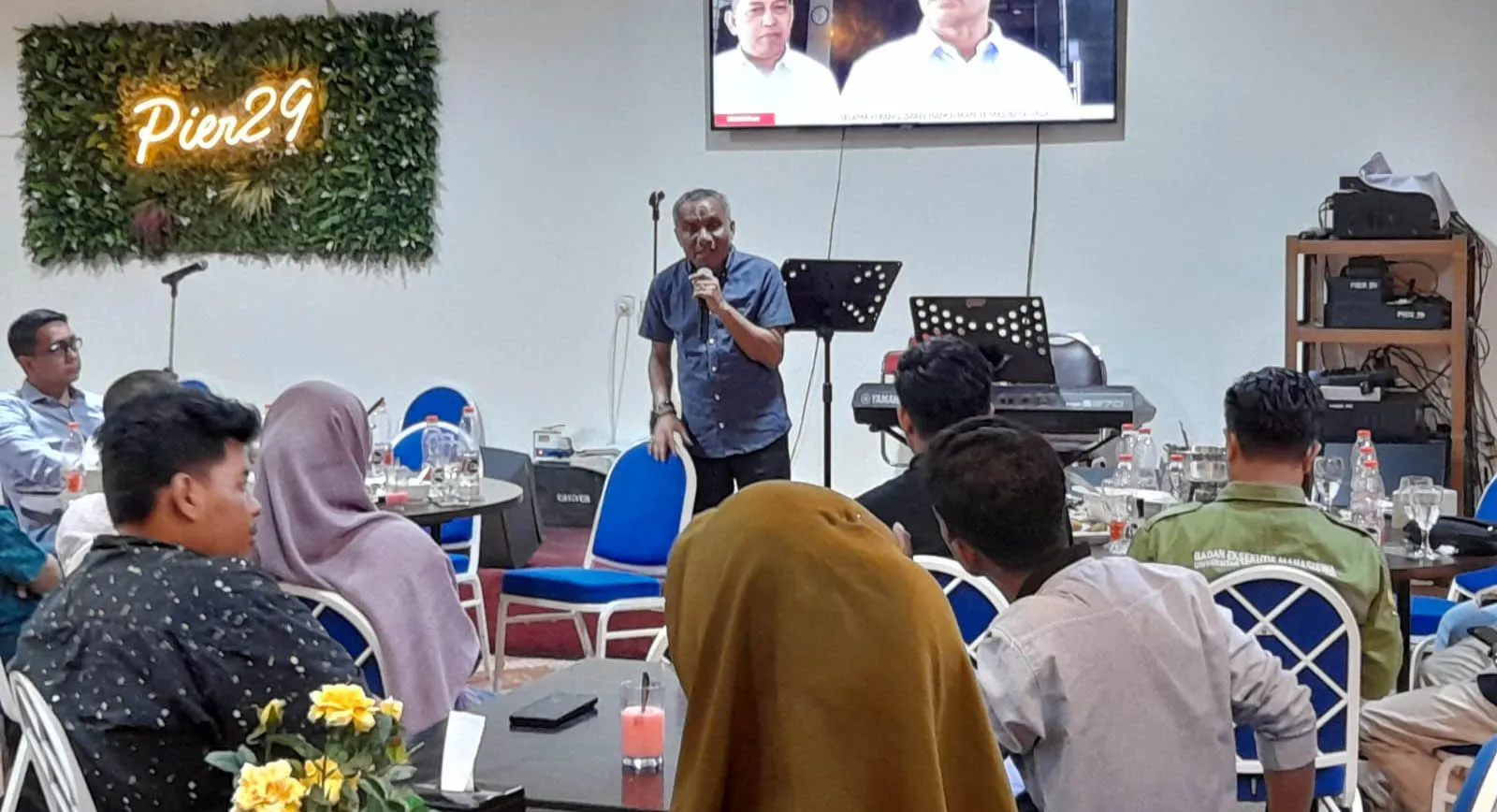 Rangkul Generasi Muda, Kemenkumham Sultra Ajak BEM Berdiskusi