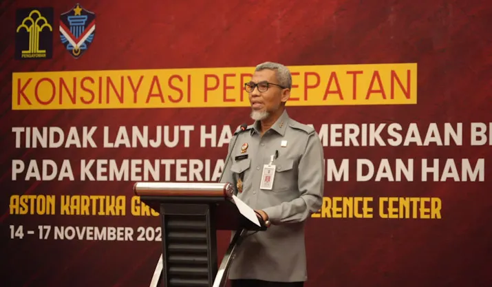Irjen Kemenkumham RI Minta Seluruh Satker Tindak Lanjuti Hasil Pemeriksaan BPK
