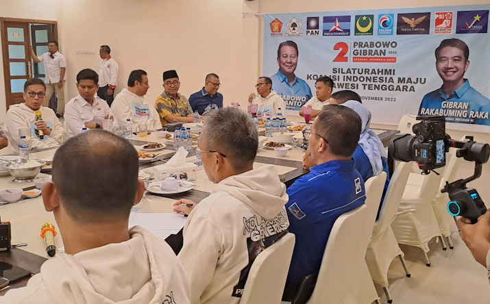 Koalisi Indonesia Maju Gagas Pembentukan TKD Prabowo-Gibran di Sultra