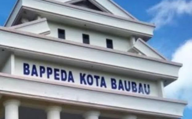 Kantor BAPPEDA kota Baubau.