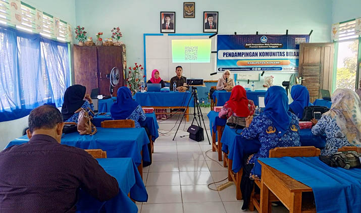 KBST dan BPMP Sultra Dorong Literasi dengan Pendampingan Komunitas Belajar