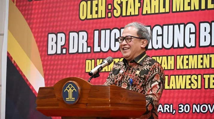 Kunjungi Kanwil Kemenkumham Sultra, Staf Ahli Perkuat Reformasi Birokrasi