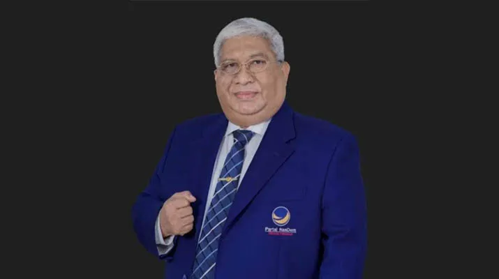 Ketua DPW NasDem Sultra, Ali Mazi yang sekaligus Calon Ketua TKD Anies-Muhaimin. Foto: istimewa