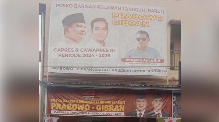 Deklarasi Dukung Prabowo-Gibran di Eks MTQ, Baret Sultra bakal Siapkan 5.000 Massa