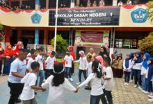 Gelar Karya, Siswa SDN 1 Kendari Tampilkan Tari Lulo