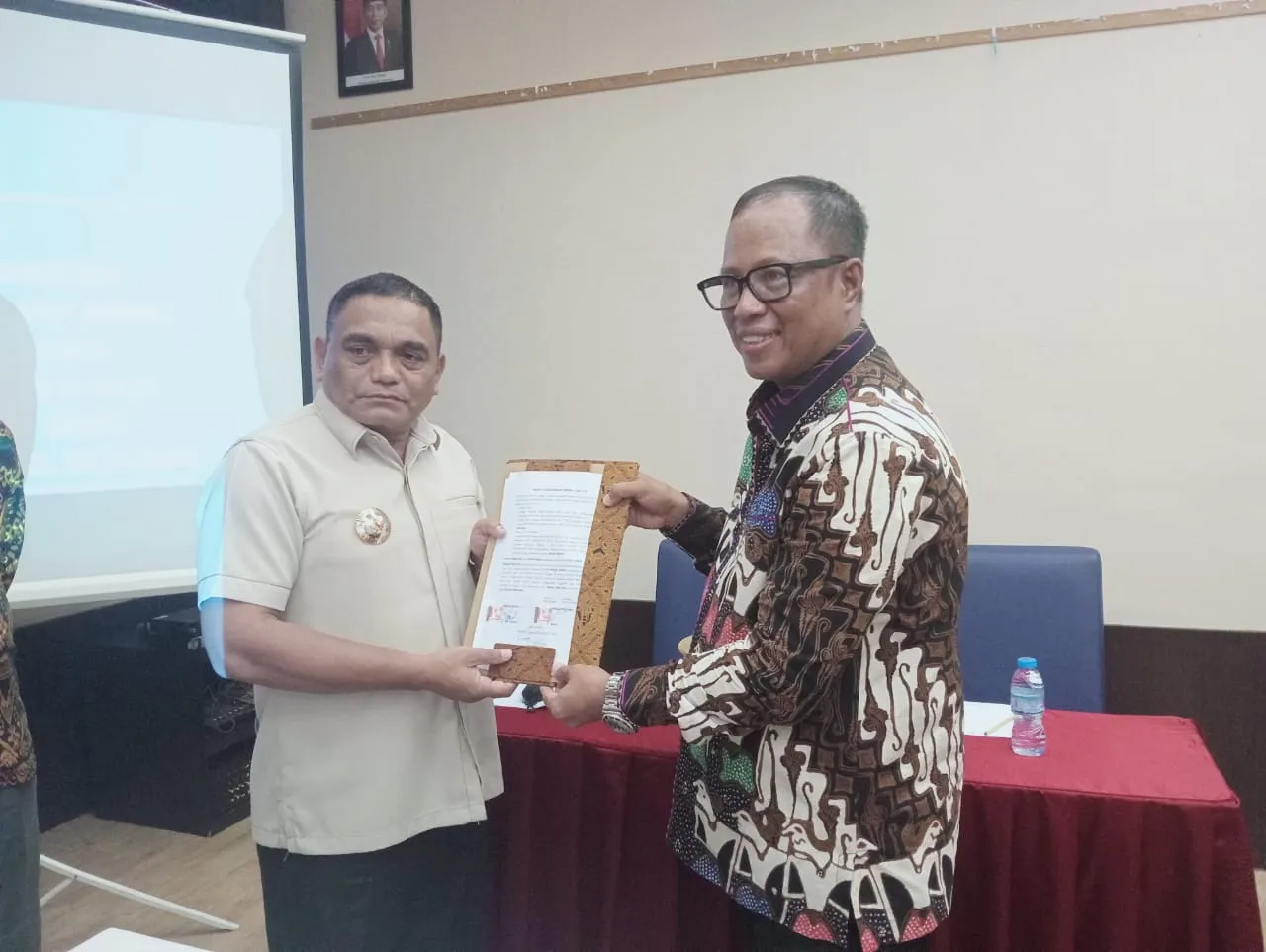 Sertijab, Bahri Harap Pj Bupati Mubar Lanjutkan Pembangunan Kantor