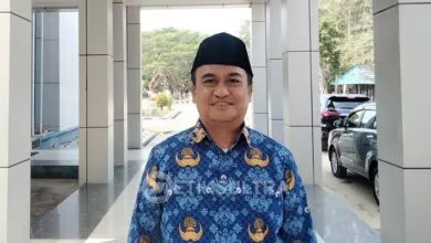 Kepala Dinas Cipta Karya Bina Konstruksi dan Tata Ruang Sulawesi Tenggara (Sultra), Martin Effendi Patulak. Foto: Muh Ridwan Kadir/Detiksultra.com