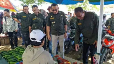 Satgas Pangan Baubau Cek Harga Kebutuhan Pokok di Pasar Wameo
