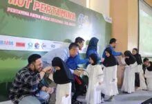 Gelar Syukuran di HUT ke 66, Pertamina Patar Niaga Regional Sulawesi Beri Santunan Anak Yatim