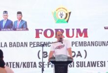 Bahas Rencana Pembangunan, Ruksamin Buka Forum Bapeda Daerah se-Sultra